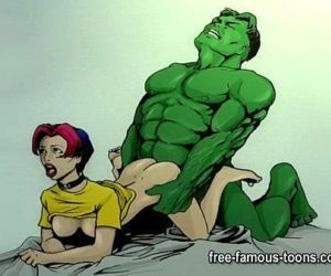 Bustes Dessin animé les super-héros porno parodie 5 min