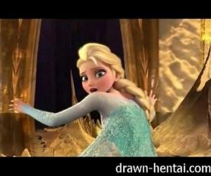 Frozen Hentai - Elsas humid dream - 5 min