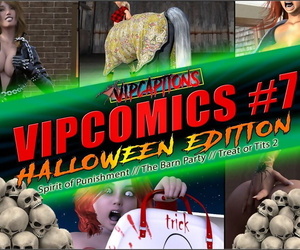 Vipcaptions vipcomics #7 halloween edition: Geist of..