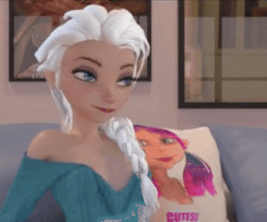 3D hentai Disney Elsa tit masterly with a masterly of..