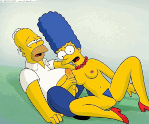 Marge donner du plaisir Homer